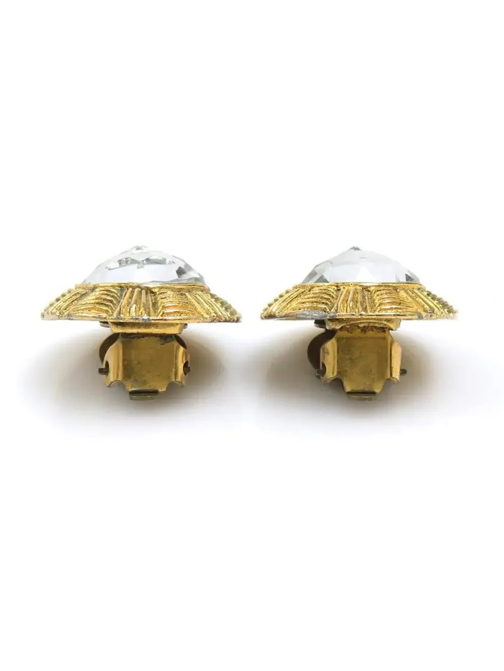 Auth Chanel Clip On Earrings #302843C17B